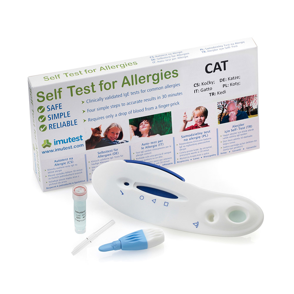 Image showcasing Cat Allergy Test Kit - Allergy Shop